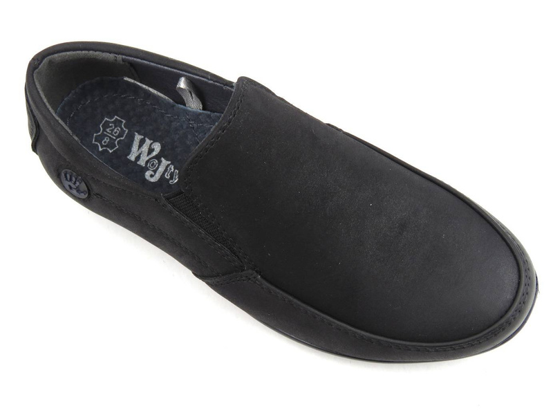 Półbuty wizytowe dla chłopca, buty komunijne - WOJTYŁKO 2099, czarne