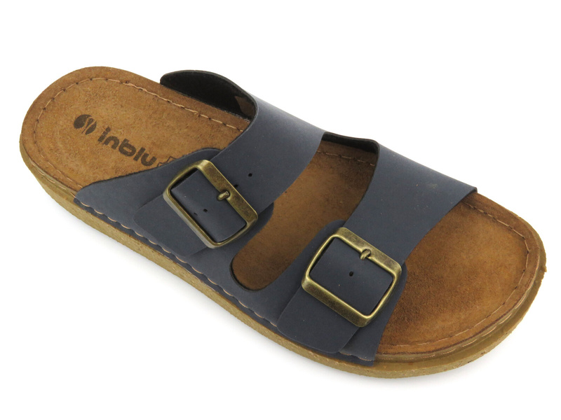 Klapki męskie INBLU MT-16, granatowe