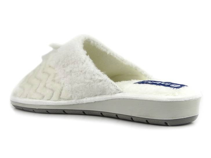 Miękkie kapcie damskie z futerkiem - INBLU JULIA, beżowe