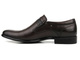 Eleganckie loafersy, półbuty męskie - JOHN DOUBARE Y705-1-433, brązowe