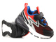 Buty sportowe chłopięce świecące - AMERICAN CLUB ES120/23, czarne