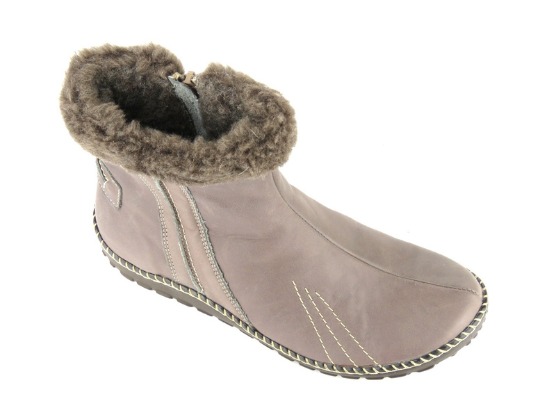 Botki damskie HELIOS szare 719