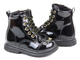 Ciepłe botki, trapery dziecięce - Miss E 21DZ23-4309, czarne
