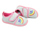 Miękkie kapcie, buty dziecięce z tęczą - BEFADO 902Y020, szare