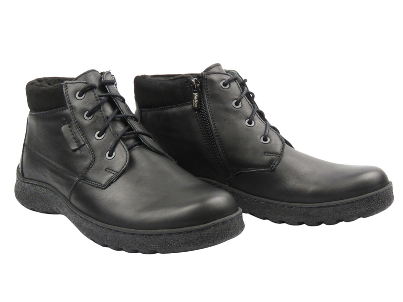 Trzewiki męskie Helios Komfort 826, czarne 3