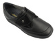 Półbuty Damskie Comfortable 940389-01 Czarne Na Rzepy - Tęgość H