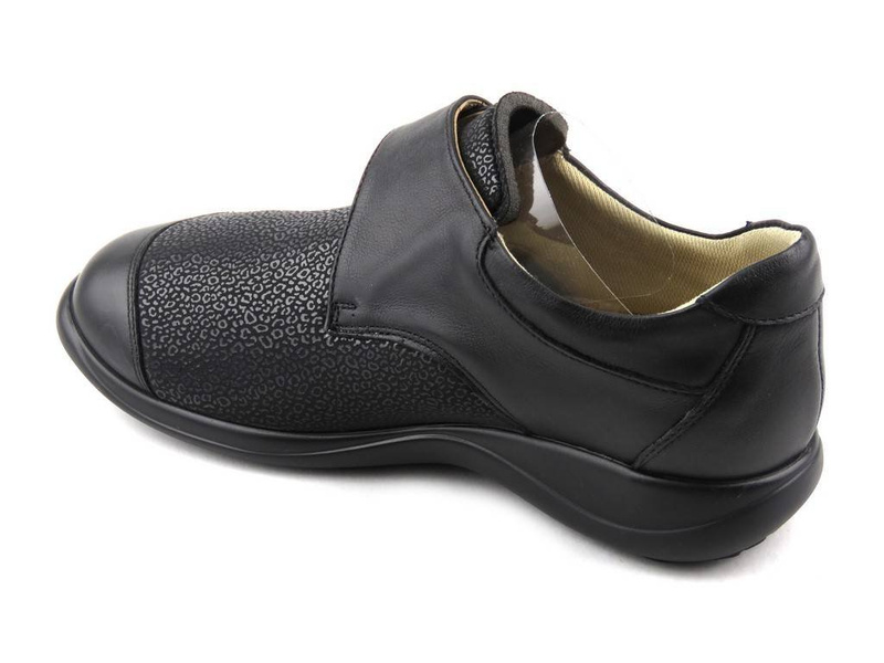 Półbuty damskie komfortowe - AXEL 1397, czarne