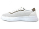 Sneakersy damskie ażurowe - VENEZIA SW523, białe