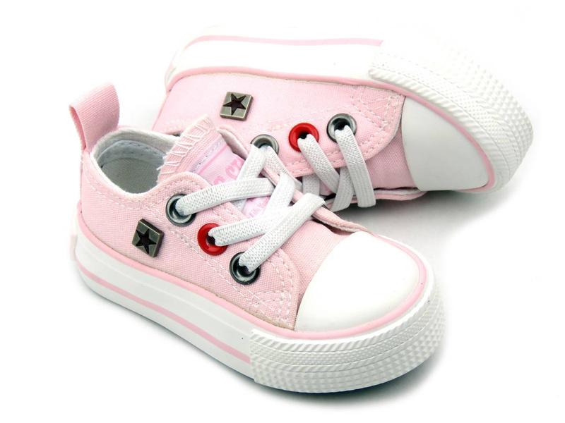 Trampki dziecięce, buty sportowe Big Star HH374197, różowe
