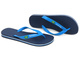 Gumowe japonki damskie IPANEMA 80408, niebieskie