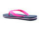 Gumowe japonki damskie IPANEMA 80408, niebiesko-różowe