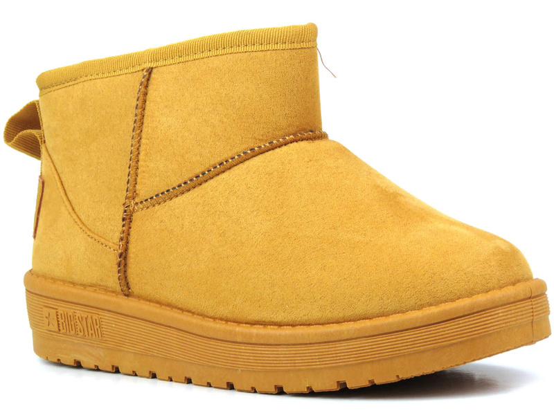 Buty emu, śniegowce damskie za kostkę - BIG STAR KK274289 802, camel