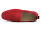 Skórzane mokasyny męskie GOE JJ1N4039, czerwone