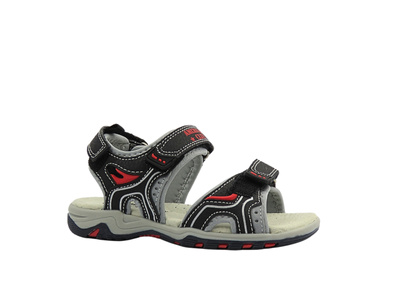 Sportowe sandały dziecięce czarne AMERICAN CLUB RL 25/22