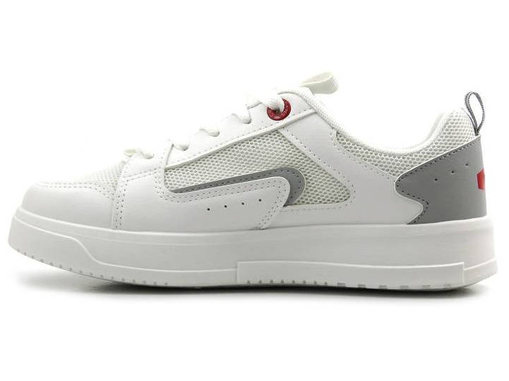 Sneakersy, buty sportowe damskie - CROSS JEANS LL2R4011C, białe