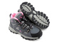 Trekkingi, buty zimowe dziecięce z membraną - VEMONT 5A6048C, szare