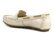 Wygodne, skórzane mokasyny damskie - HELIOS Komfort 398, złote