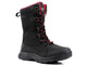 Wysokie buty zimowe, śniegowce damskie DK TECH SoftShell 2105, czarno-czerwone
