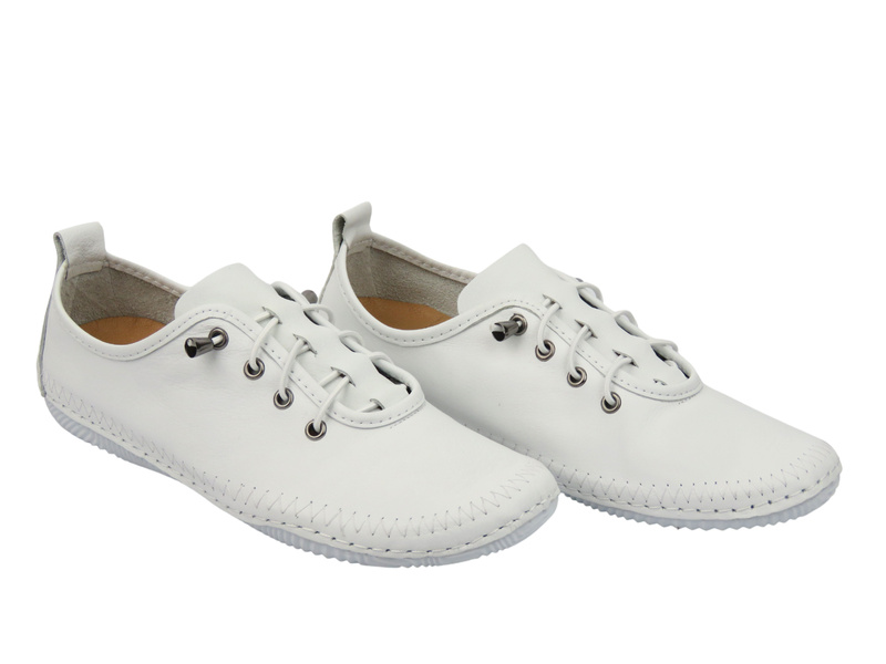 Półbuty damskie Venezia R164LEWHOSP047, białe