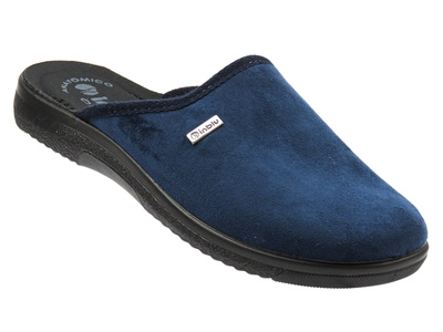 Wygodne kapcie męskie INBLU DG-75U, granatowe