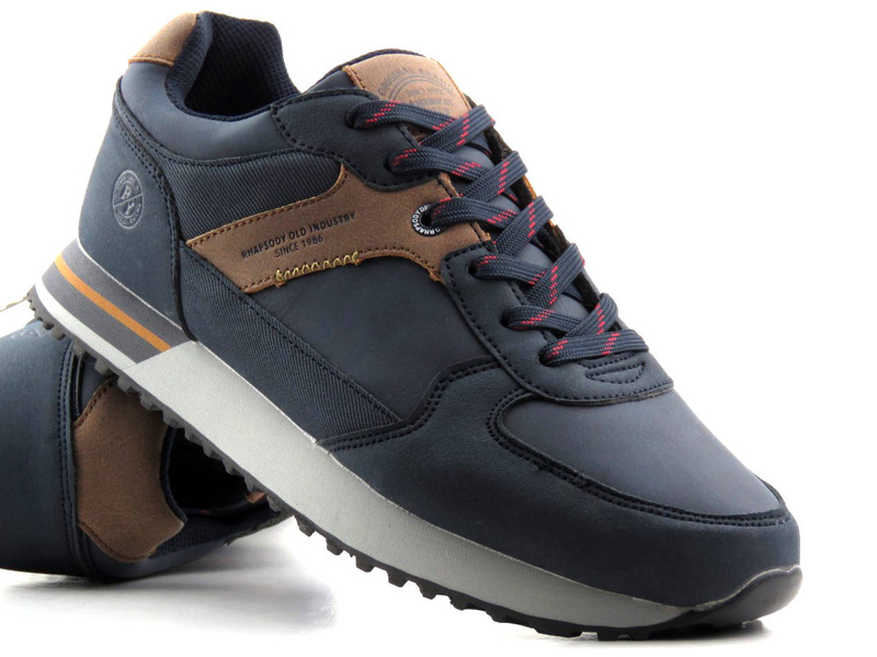 Buty sportowe męskie AMERICAN CLUB RH 86/22, granatowe