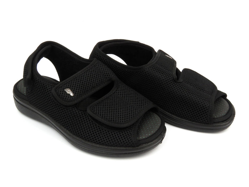 Sandały damskie ortopedyczne Befado dr Orto 077D001, czarne