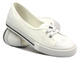 Trampki damskie a la balerinki - Lee Cooper LCW-23-31-1791L, białe