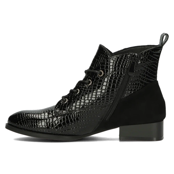 Trzewiki botki damskie - Filippo DBT4824/23, czarne