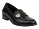 Eleganckie mokasyny damskie Vinceza 18101, czarne