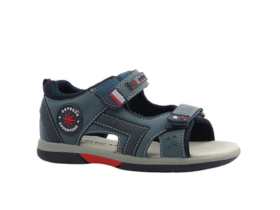 Sandały dziecięce dla chłopca granatowe American Club DR 27/22