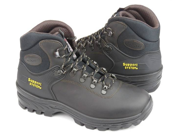 Buty trekkingowe męskie jesienno-zimowe - GRISPORT 10242D26G/41 Lontra Dakar, brązowe