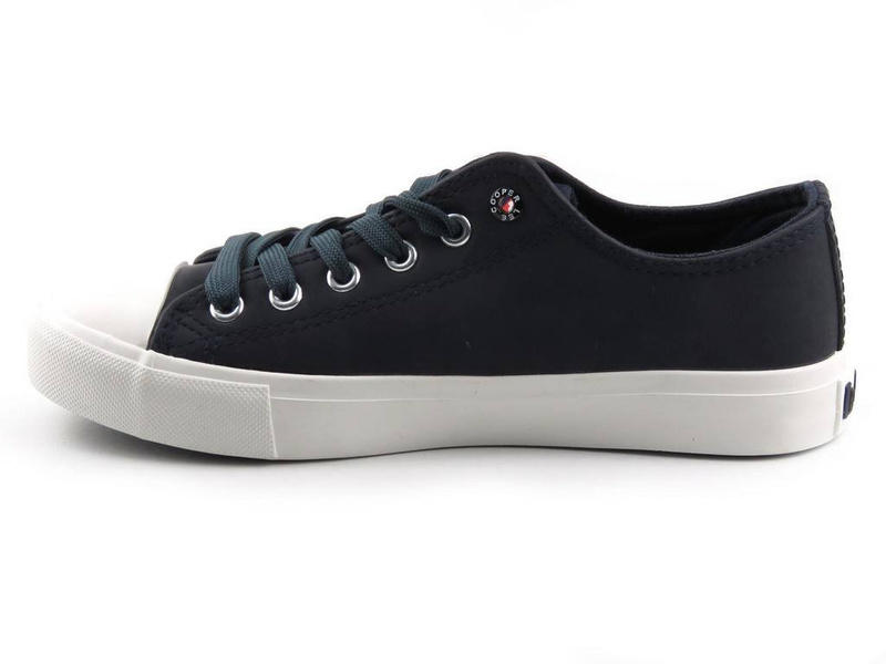 Trampki damskie przed kostkę - Lee Cooper 062, granatowe