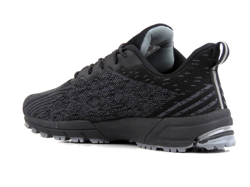 Lekkie sneakersy męskie, adidasy DK VB16759, czarne