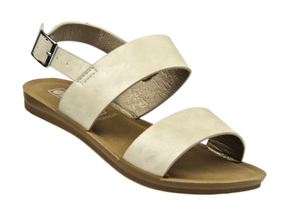 Wygodne sandały damskie Inblu BA-DSO, białe