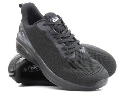 Lekkie sneakersy męskie, adidasy DK Activ Run VB16772, czarne