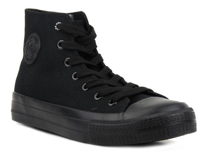 Wysokie trampki męskie Lee Cooper 22-31-0904, czarne