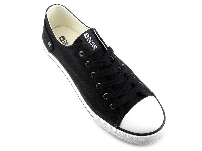 Trampki, tenisówki męskie - Big Star DD174273, czarne
