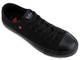 Trampki męskie niskie - Lee Cooper 21-31-0087M, czarne