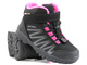 Buty trekkingowe dziecięce / młodzieżowe zimowe  AMERICAN CLUB WT107/22 WT112/22, czarne z fuksją