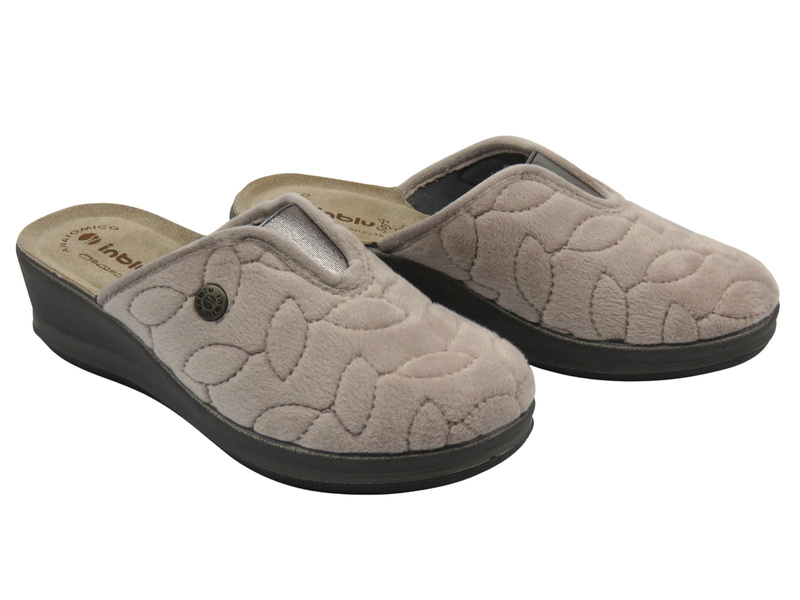 Wygodne kapcie damskie beżowe Inblu GI-24