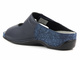 Komfortowe klapki damskie zdrowotne - BERKEMANN Janna 01027-324, granatowe