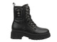 Ocieplane trapery, botki damskie - NEWS 24BT26-7913, czarne