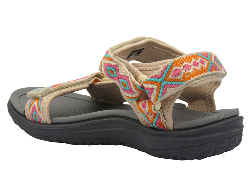 Sandały damskie sportowe - Lee Cooper 25-34-3563L, beżowe