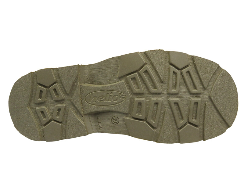 Trzewiki młodzieżowe ze skóry naturalnej - HELIOS 606, żółte