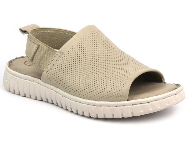 Sandały damskie Helios 1201, szare