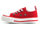 Trampki dziecięce z elastycznymi sznurówkami - BIG STAR KK374071, czerwone