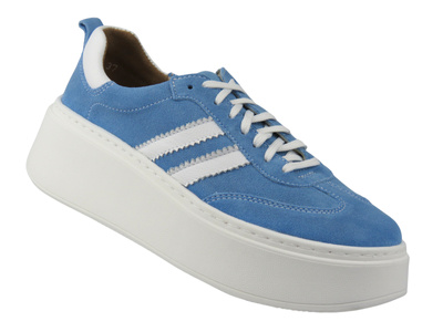 Wygodne sneakersy damskie Nika Komfort 1703 niebieskie