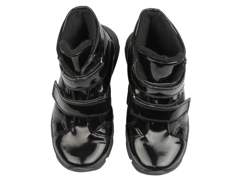 Trzewiki dziecięce dziewczęce czarne, Kornecki 06600