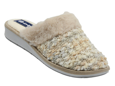 Kapcie Damskie Domowe Inblu LB-109 Beżowe - Wsuwane
