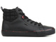 Ocieplane trampki męskie za kostkę - CROSS JEANS KK1R4054C, czarne